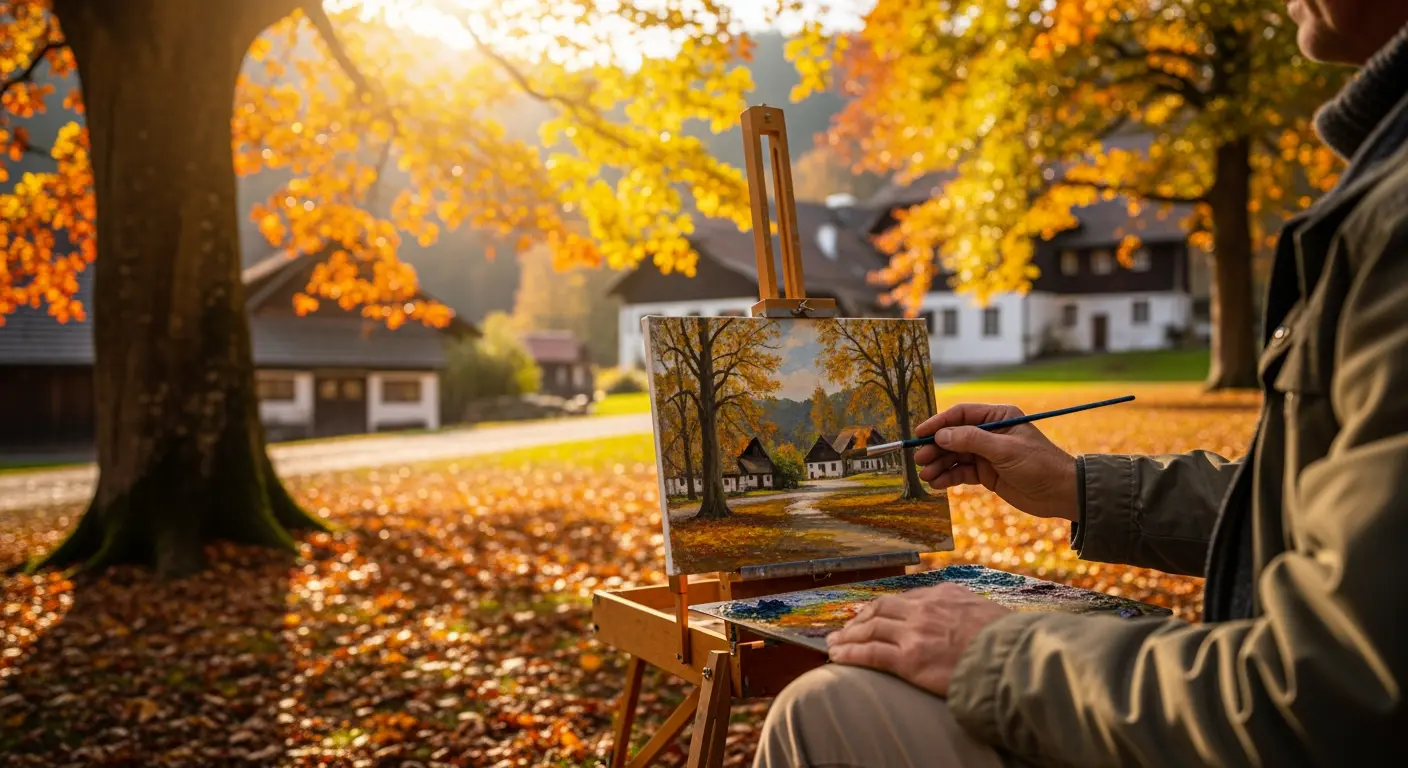 Wie die Jahreszeiten die Künstlerszene in Waldhäuser prägen