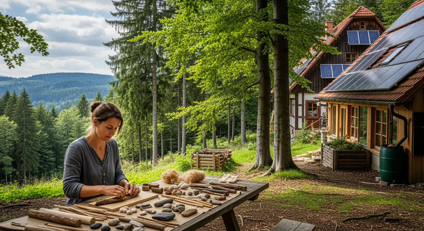 Wie vereinen Künstlerresidenzprogramme im Bayerischen Wald Nachhaltigkeit und künstlerische Praxis?