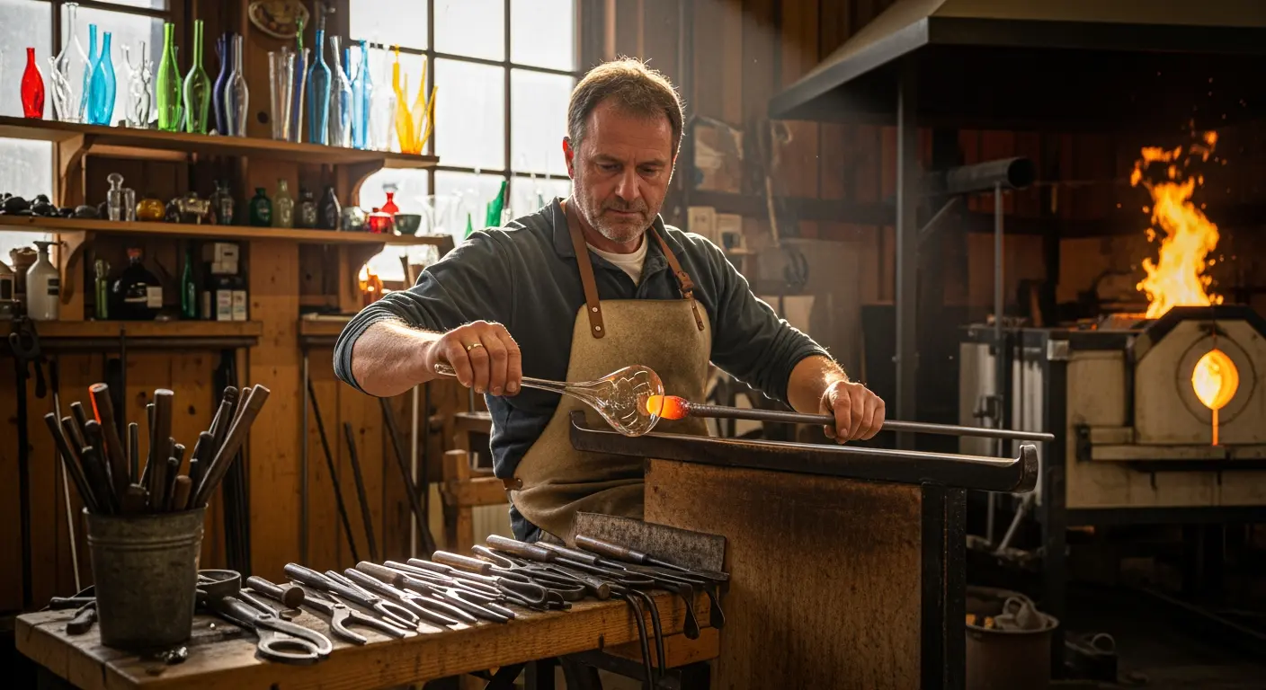Traditionelle Glaskunst trifft moderne Kunsthandwerk-Workshops: Ein Vergleich