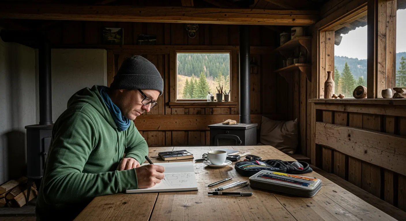Einkehr und Einsamkeit: Historische Schutzhütten als moderne Kreativ-Refugien in Bayerns Bergen